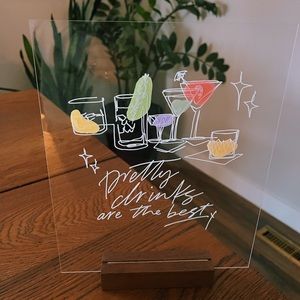 Hand painted acrylic Art